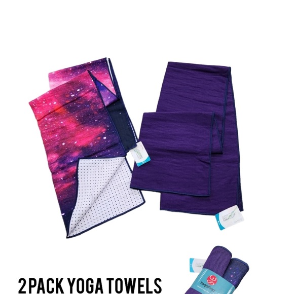 Yogafina 2 pack yoga towels. A pack pf 2. - Picture 1 of 7